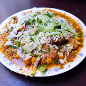 Aloo Tikki Chaat